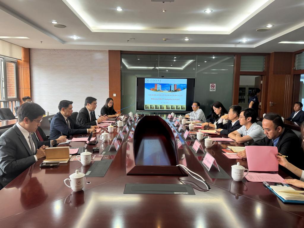 泰國國王科技大學代表團來訪 共繪教育科技發展新藍圖
